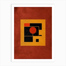 Abstract Squares 20 Art Print