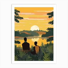 Jamaica Travel Illustration Art Print