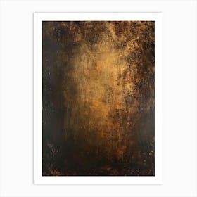 'Black And Gold' 5 Art Print