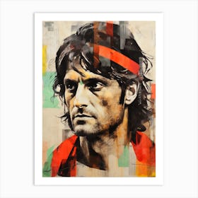 Paolo Maldini (3) Art Print