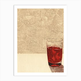 Glass Of Wine 1 Art Print