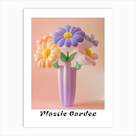 Dreamy Inflatable Flowers Poster Asters 3 Art Print