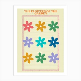The Flower Of The Garden Art Print