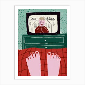 Home alone Art Print