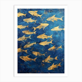 Gold Fish 3 Art Print