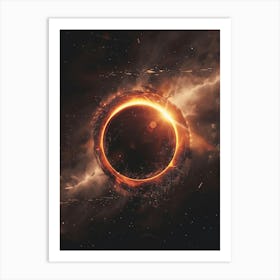 Ring Of Fire Art Print