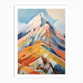 Aonach Beag Scotland 2 Mountain Painting Art Print
