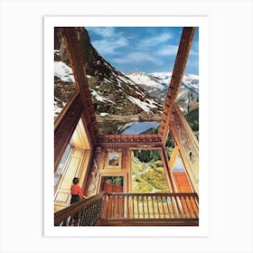 Mountain Retreat Art Print