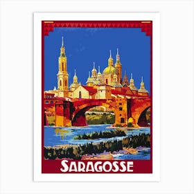 Zaragoza, Cathedral Basilica Of Our Lady Of The Pillar Art Print