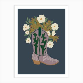 Cowboy Boot Art Print