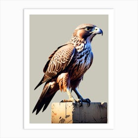 The Hawk Art Print