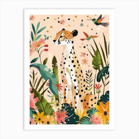 Cheetah In The Jungle 7 Art Print