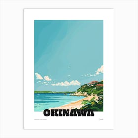 Okinawa Japan 1 Colourful Travel Poster Art Print