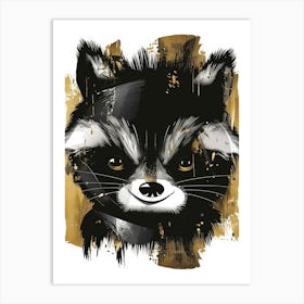 Raccoon 9 Art Print