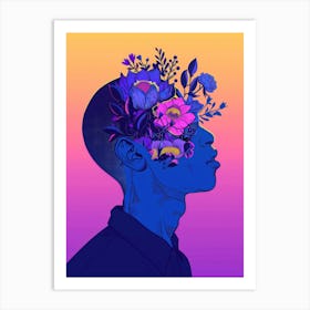 Flower Head 3 Art Print