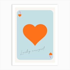 Lucky Card 1 Art Print