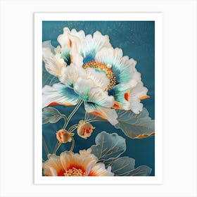 Chinese Flower Painting 81 Art Print