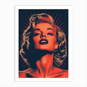 Marilyn Monroe 6 Art Print