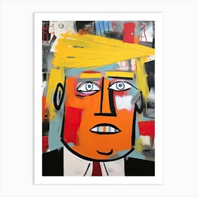 Funny Trump Art Print