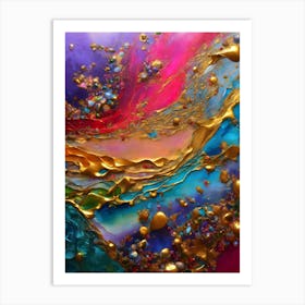 Abstract Painting 112 Art Print