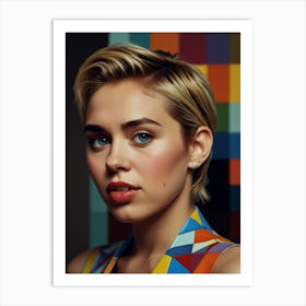 Miley Cyrus 2 Art Print
