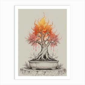 Bonsai Tree 2 Art Print