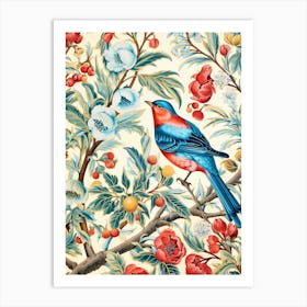 Bird On A Branch 2 Art Print