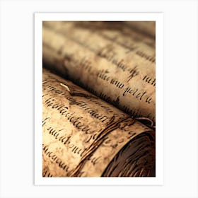 Old Book Art Print