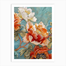 Chinese Floral Painting 10 Art Print