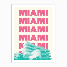 Miami Art Print