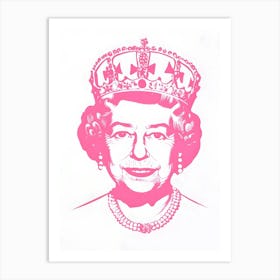 Elizabeth Ii Art Print