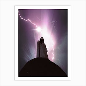 Ride The Lightning Art Print