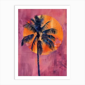 Palm Tree Canvas Print 11 Art Print