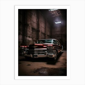 Cadillac Deville 6 Art Print