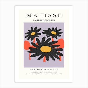 Matisse Galerie D'exposition Papier Decoupe artwork Art Print Art Print