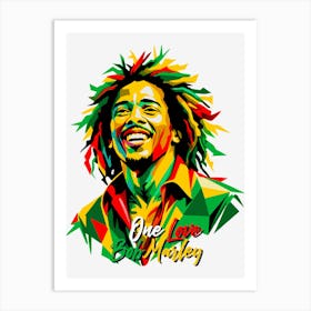 Bob Marley 03 Art Print