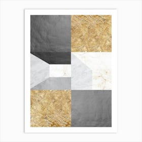 Geometric textures 4 Art Print