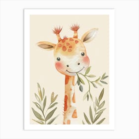 Giraffe 43 Art Print