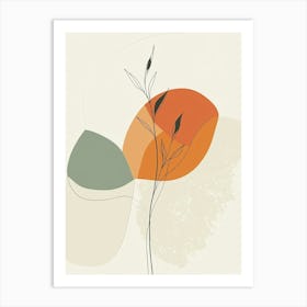 Abstract Flower 9 Art Print