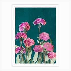 Carnations Art Print