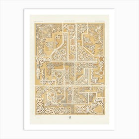 Russian Pattern, Albert Racine 2 Art Print