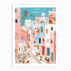 Djerba Tunisia 2 Illustration Art Print