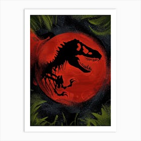 Jurassic Park I Art Print