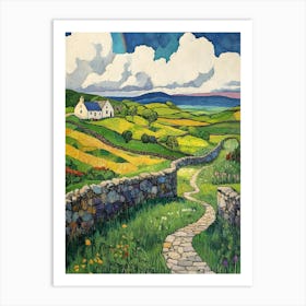 Rolling Hills Of Ireland 8 Art Print