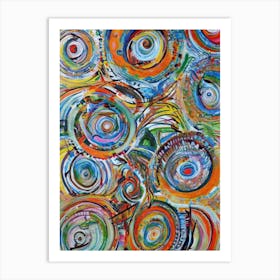 Abstract Painting 798 Art Print