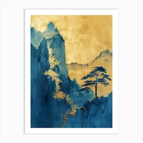 Chinese Landscape 12 Art Print