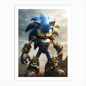 Sonic The Hedgehog 17 Art Print