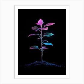 Plant In The Dark 35 Art Print