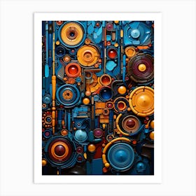 Abstract Painting 17 Art Print