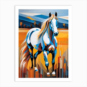 Modern Horse Art, 116 Art Print